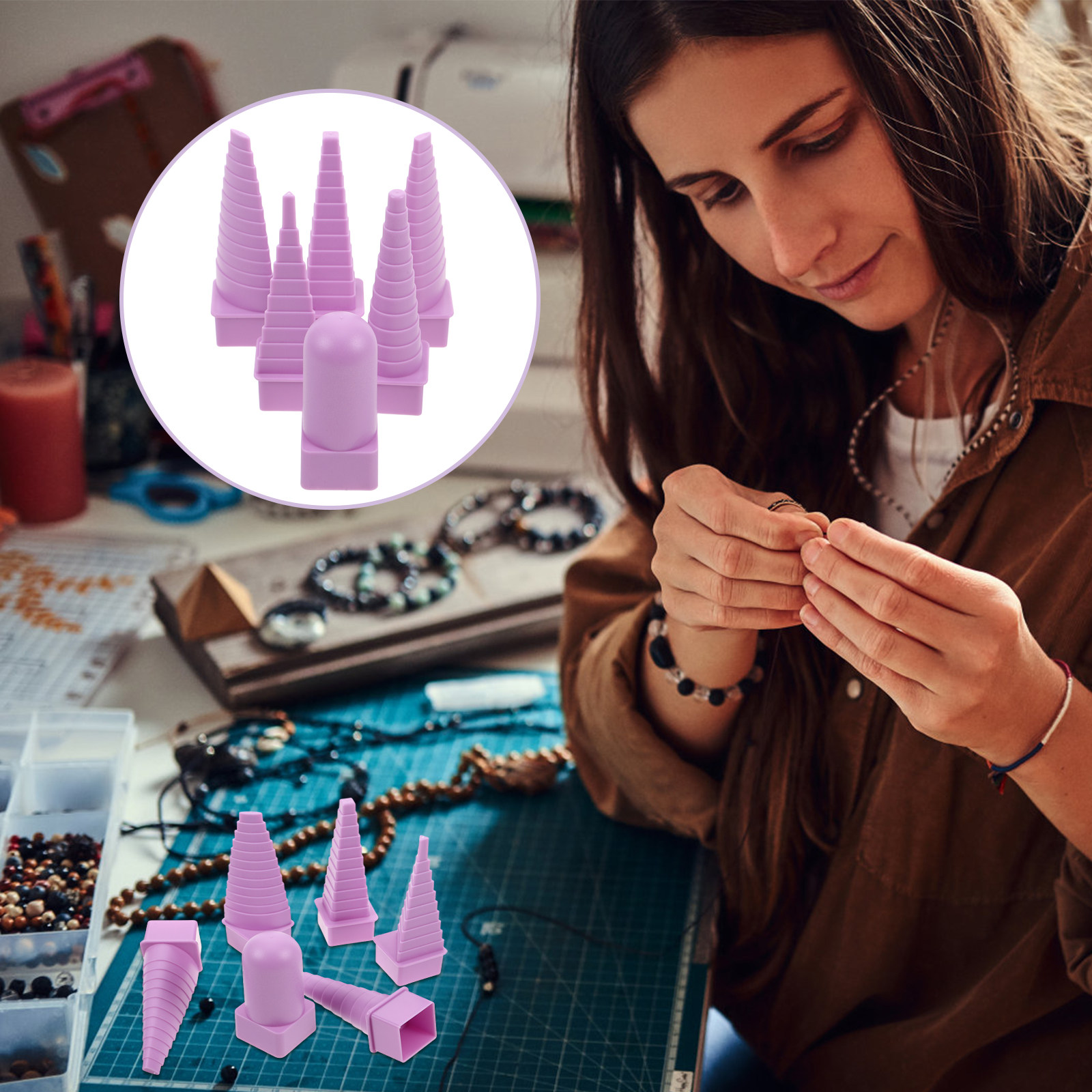 Jewelry Making Tool Kit - 1Set Set Alat Pembungkus Kawat Tahan
