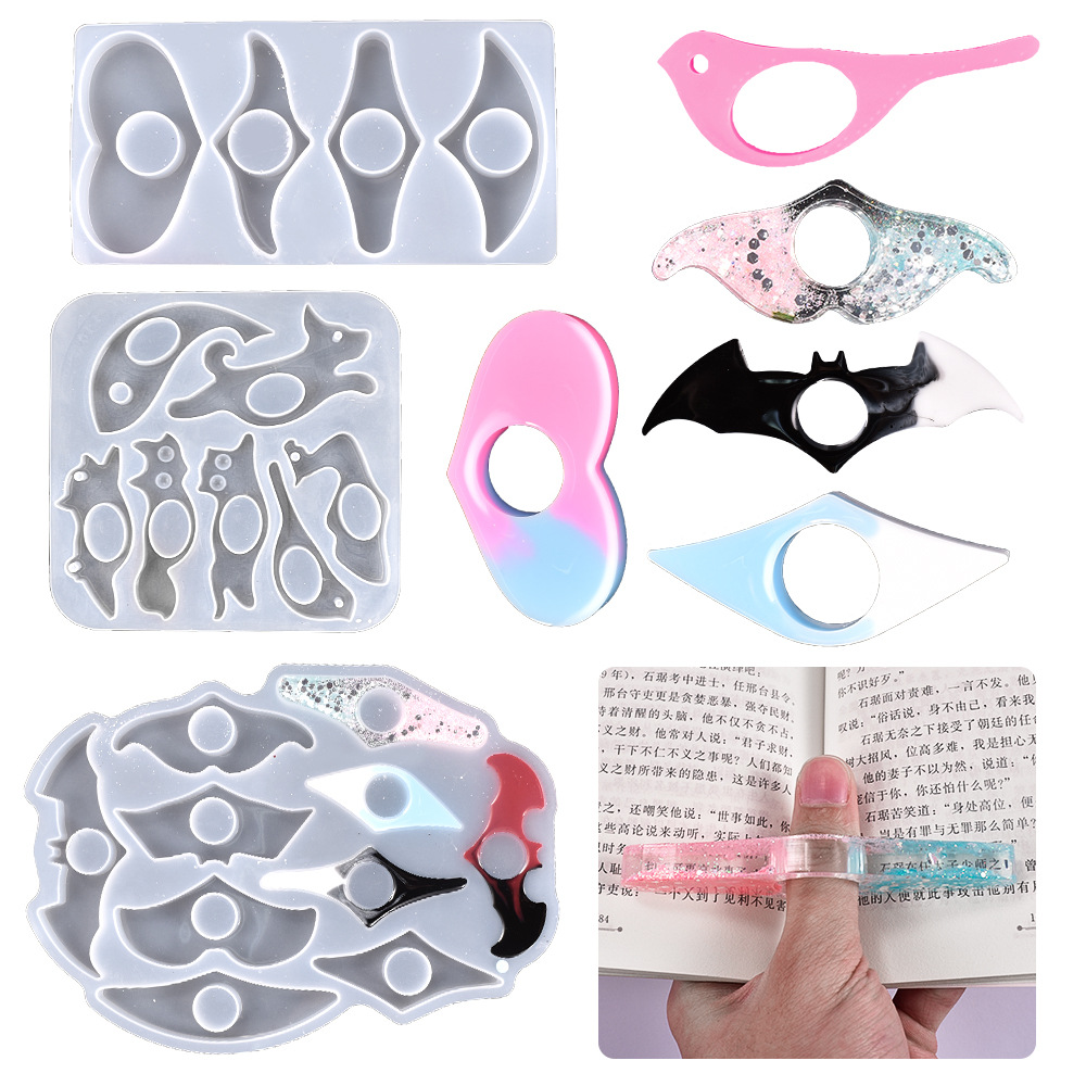 Jewelry Making Journal - DIY Kristal Cermin Silikon Cetakan Multi-gaya