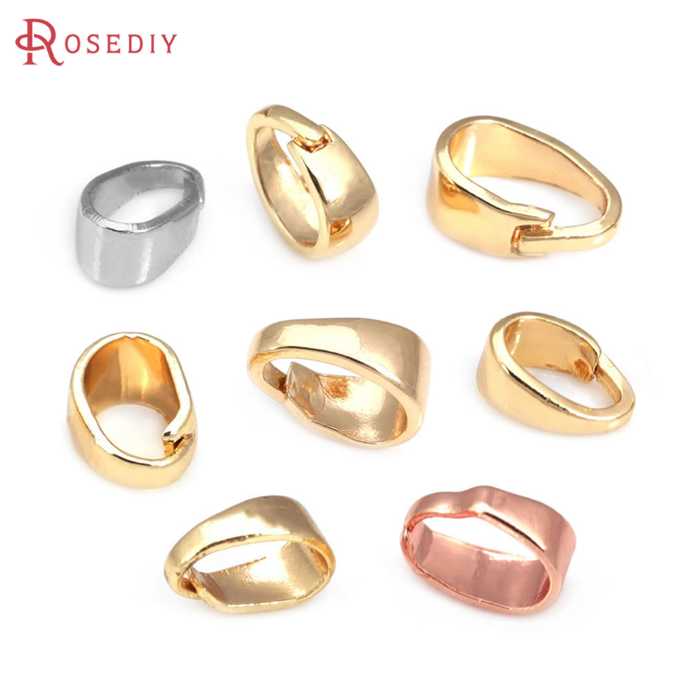 Jewelry Making Metal Supplies - 7X3.5MM 6X4MM 7X5MM 9X4MM 18K Warna