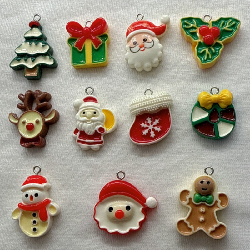 Jewelry Making Jewelry - 10 Buah Liontin Resin Seri Kartun
