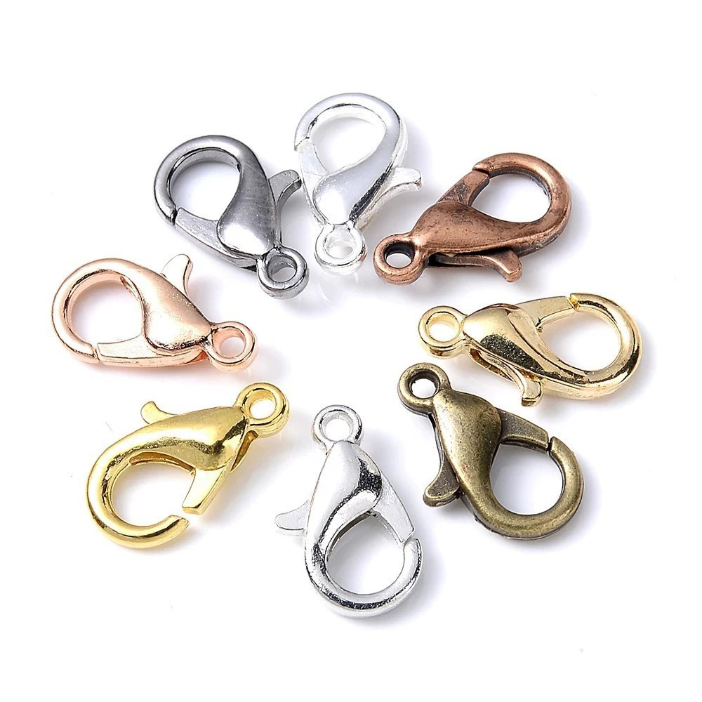Jewelry Making Metal Supplies - 100pcs 9 12 14mm Pengait Lobster