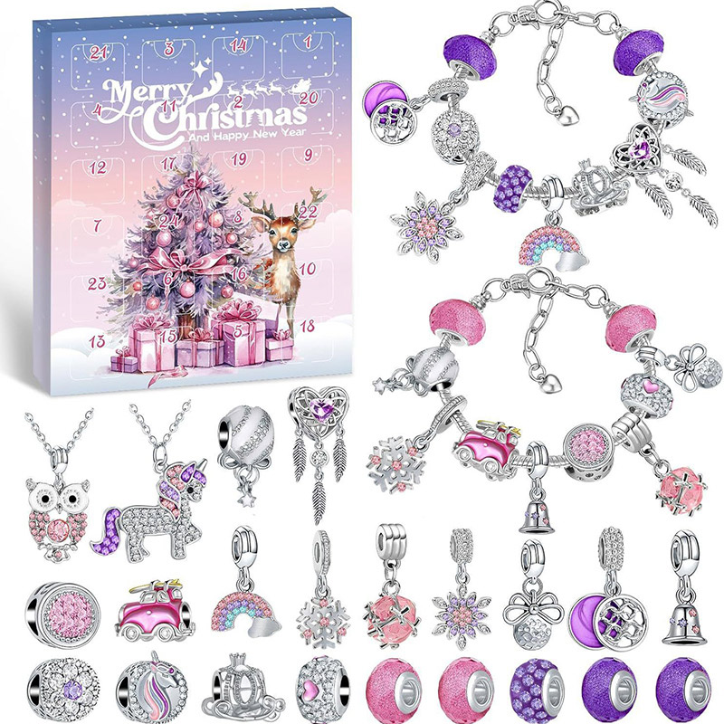 Jewelry Making Advent Calendar - Kalender Advent Natal Baru 24 Hari,