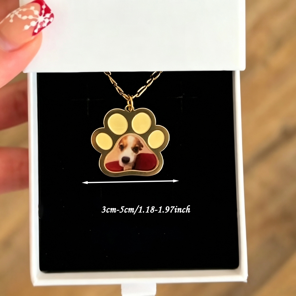 Kalung Foto Cetak Warna Cakar  - Making Custom Jewelry ulasan dan harga