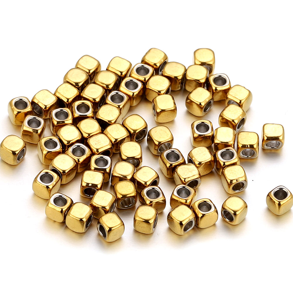 50pcs Manik-Manik Spacer Perse - Jewelry Making Supplies Wholesale ulasan dan harga