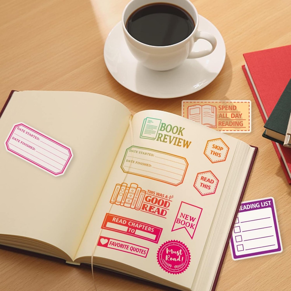 Label baca buku cap bening Min - Jewelry Making Journal ulasan dan harga