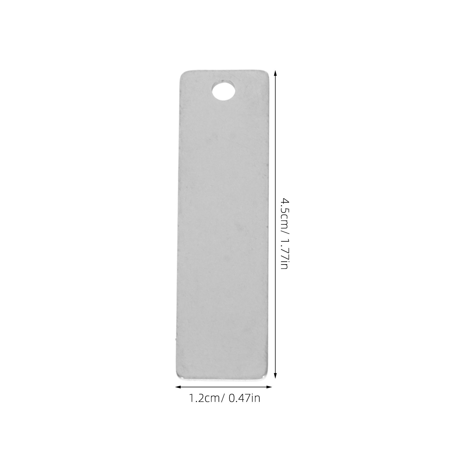 30 buah label kosong dari baja - Jewelry Making Metals ulasan dan harga