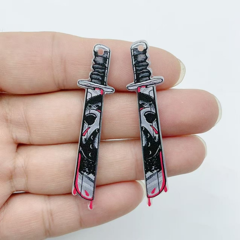 10 buah perhiasan akrilik, lio - Jewelry Making Jewelry ulasan dan harga