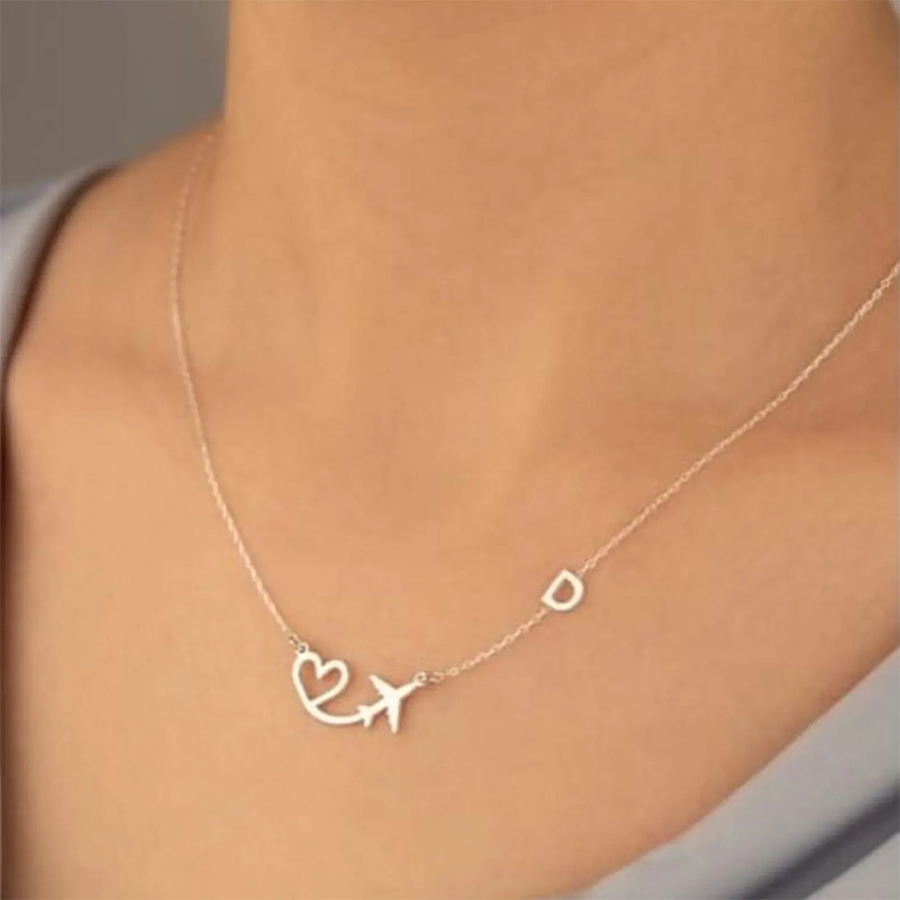 Kalung Liontin Inisial Pesawat - Making Custom Jewelry ulasan dan harga