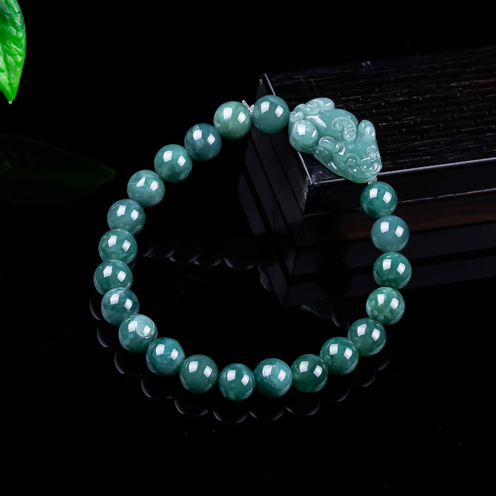 Gelang Pixiu Giok Burma Alami  - Jewelry Making Jewelry ulasan dan harga