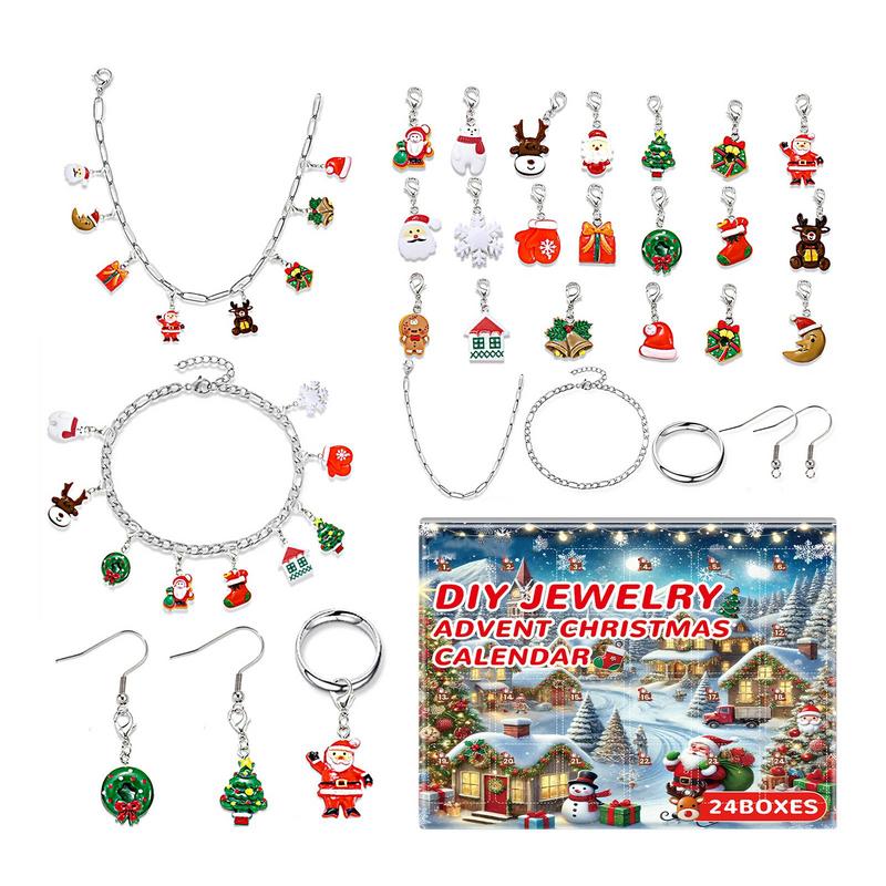 Kotak perhiasan kalender kedat - Jewelry Making Advent Calendar ulasan dan harga