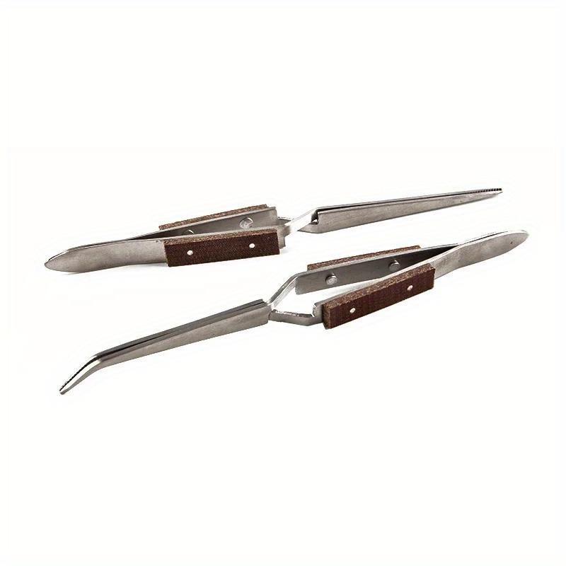 2Pcs Set Pinset Isolasi Stainl - Jewelry Making Tool Kit ulasan dan harga