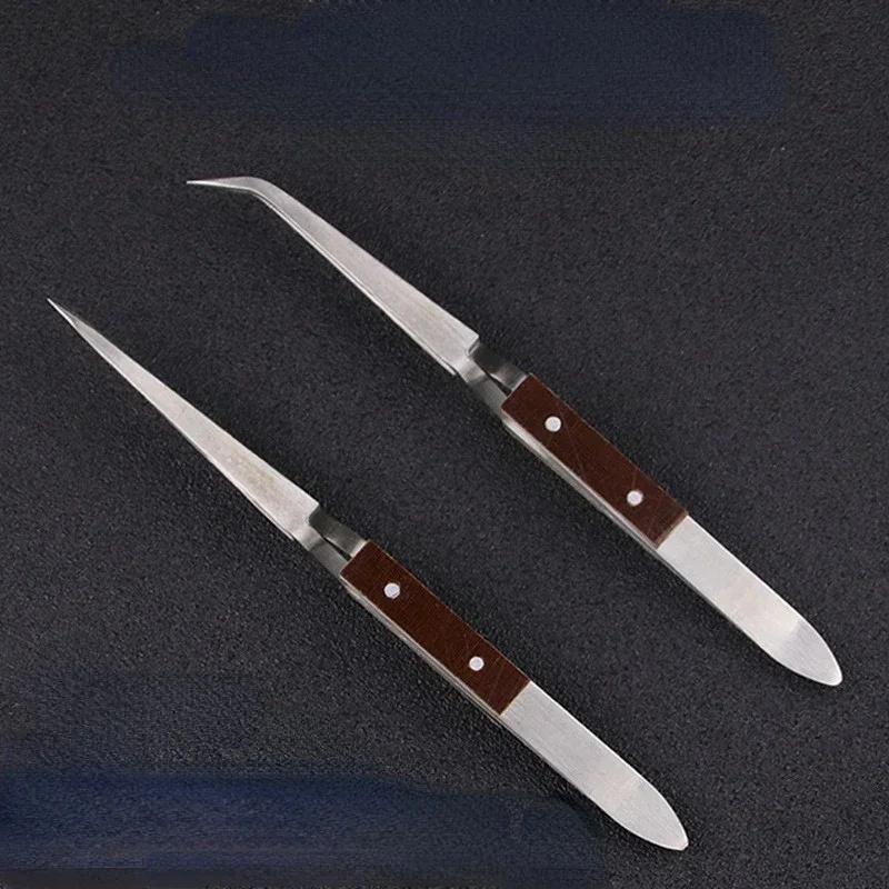 2Pcs Set Pinset Isolasi Stainl - Jewelry Making Tool Kit ulasan dan harga