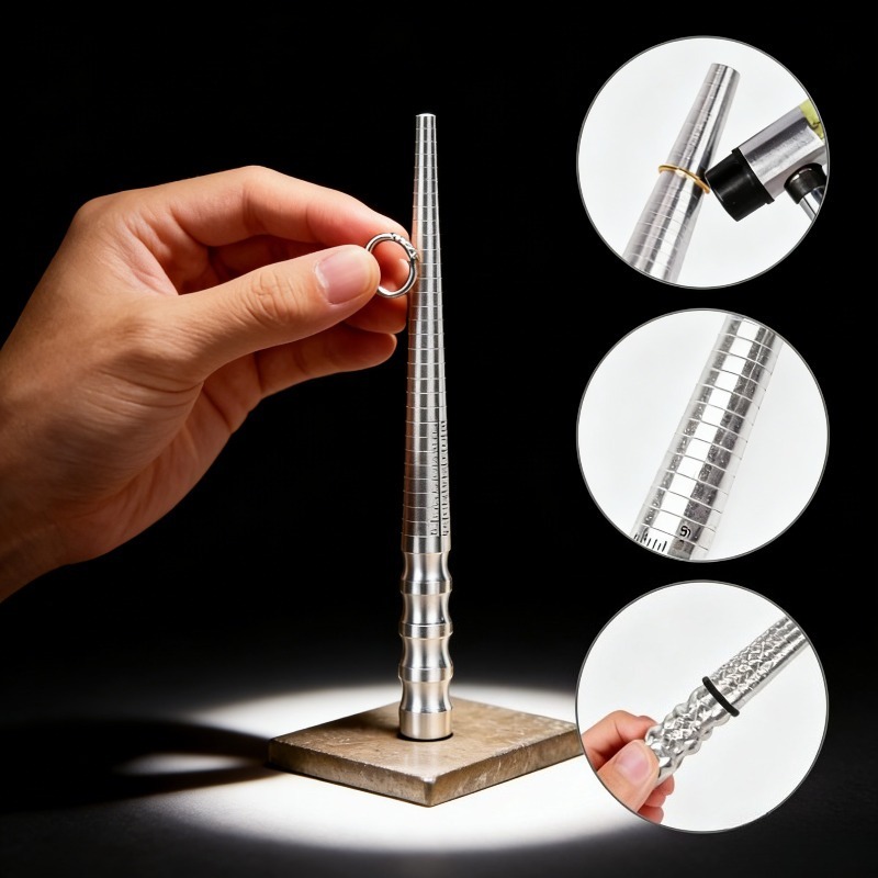 Mandrel Pengukur Ukuran Cincin - Jewelry Making Hammer ulasan dan harga