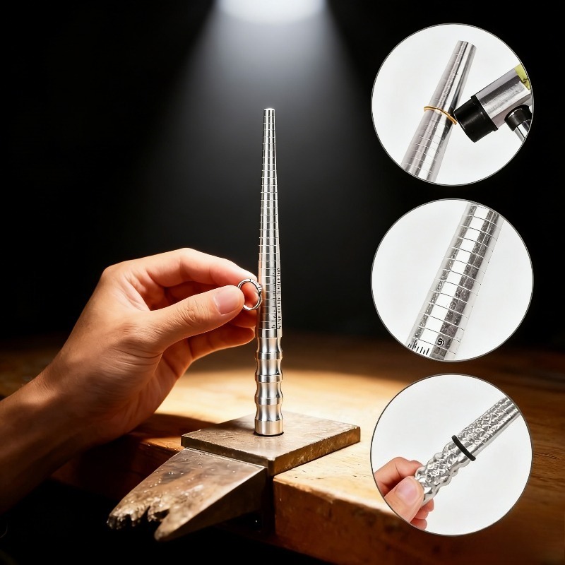 Mandrel Pengukur Ukuran Cincin - Jewelry Making Hammer ulasan dan harga