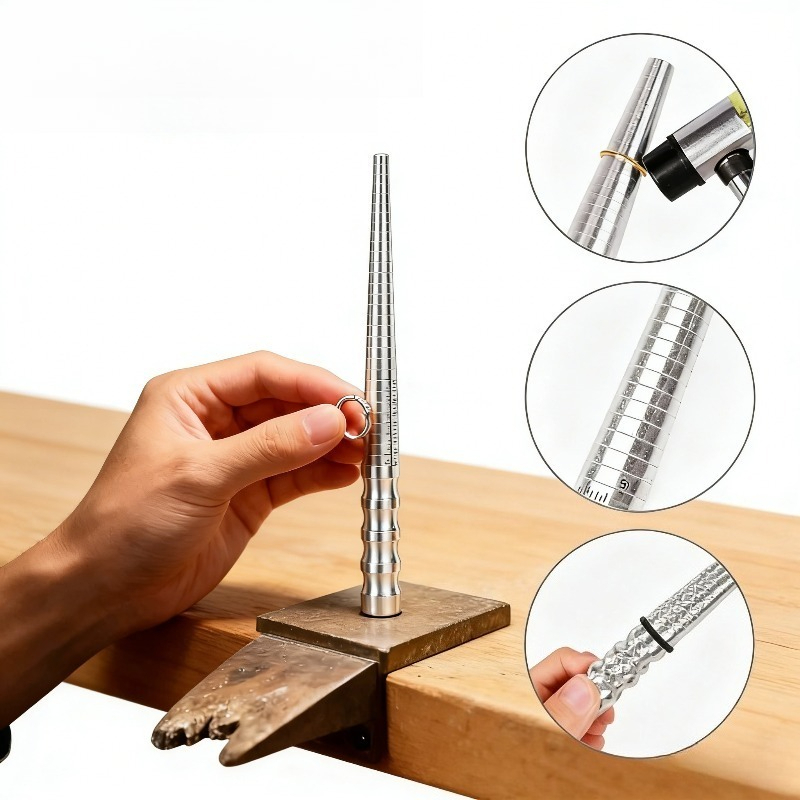 Mandrel Pengukur Ukuran Cincin - Jewelry Making Hammer ulasan dan harga