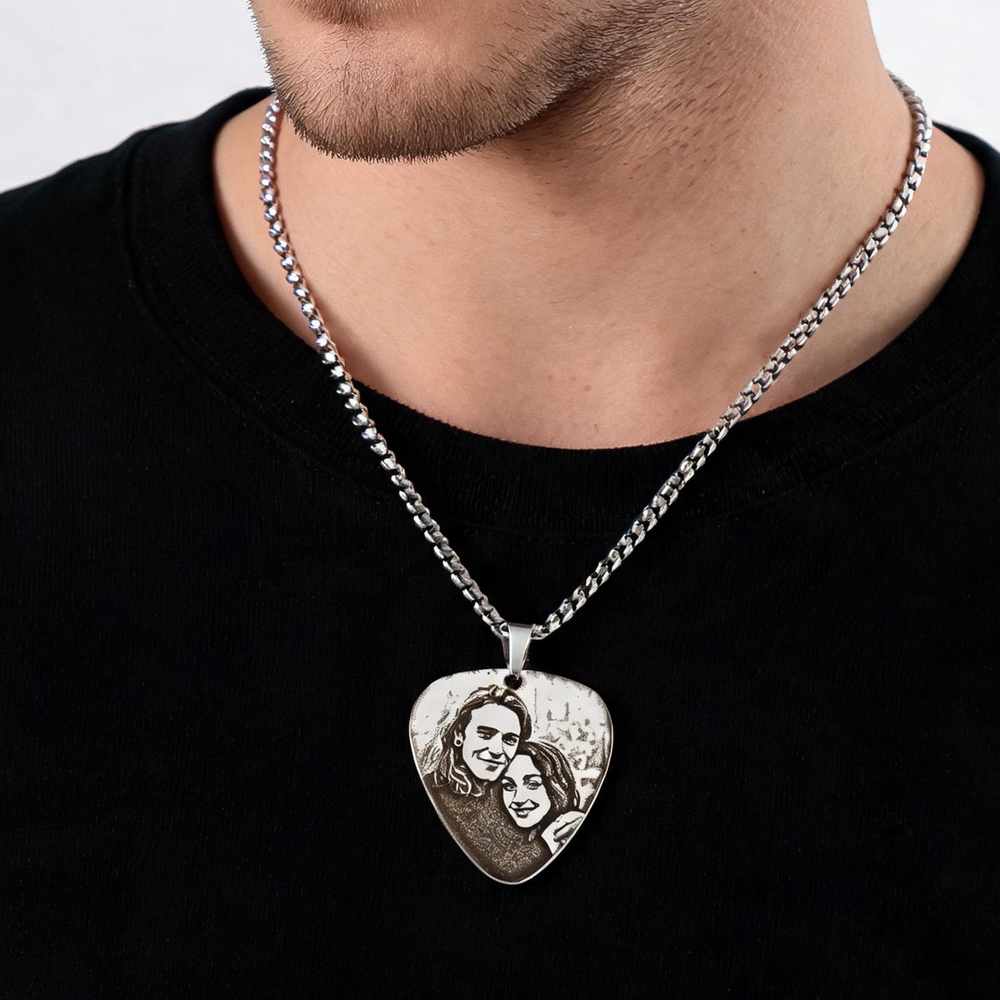 Kalung Liontin Foto Pasangan C - Making Custom Jewelry ulasan dan harga