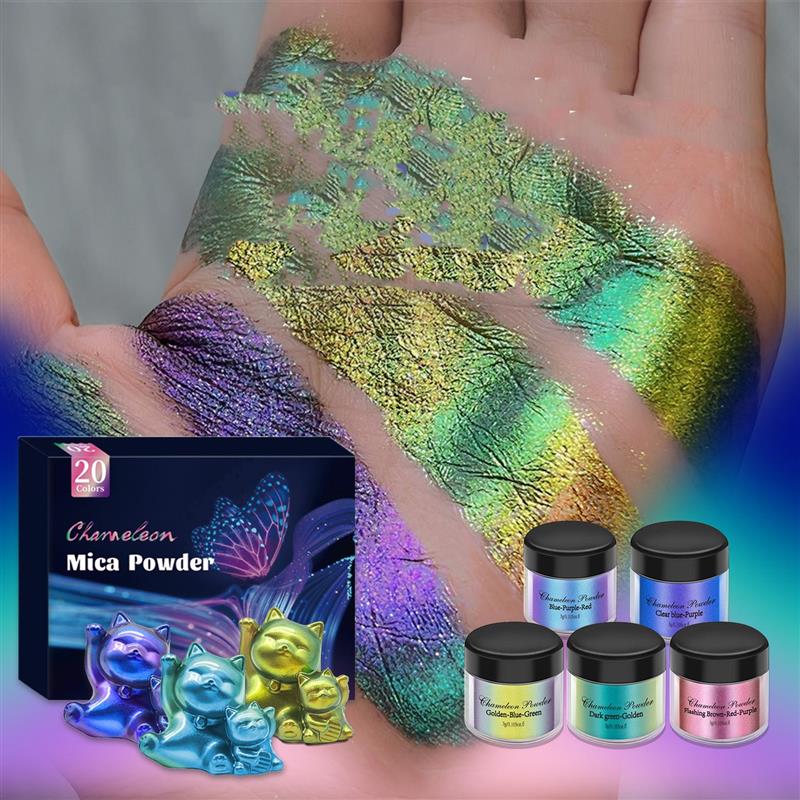 3g bubuk mika bunglon Epoxy Re - Jewelry Making Techniques ulasan dan harga