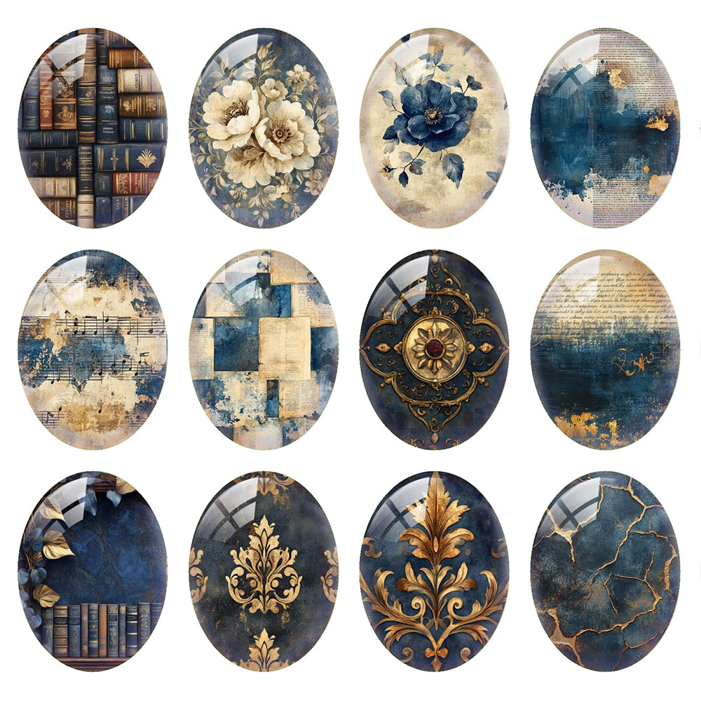 Kaca Cabochon Antik Berlapis E - Jewelry Making Books ulasan dan harga