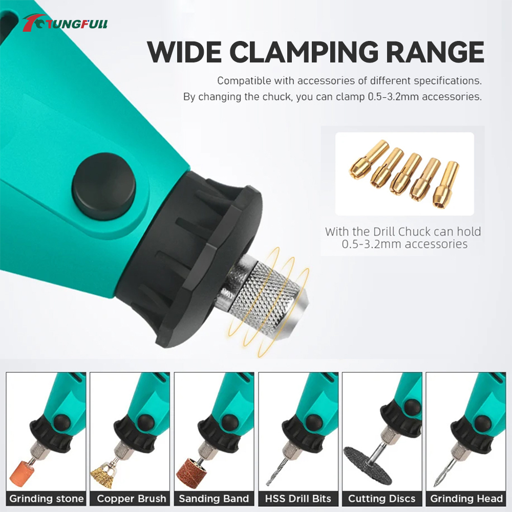 TUNGFULL Rotary Tool Kit denga - Jewelry Making Tool Kit ulasan dan harga