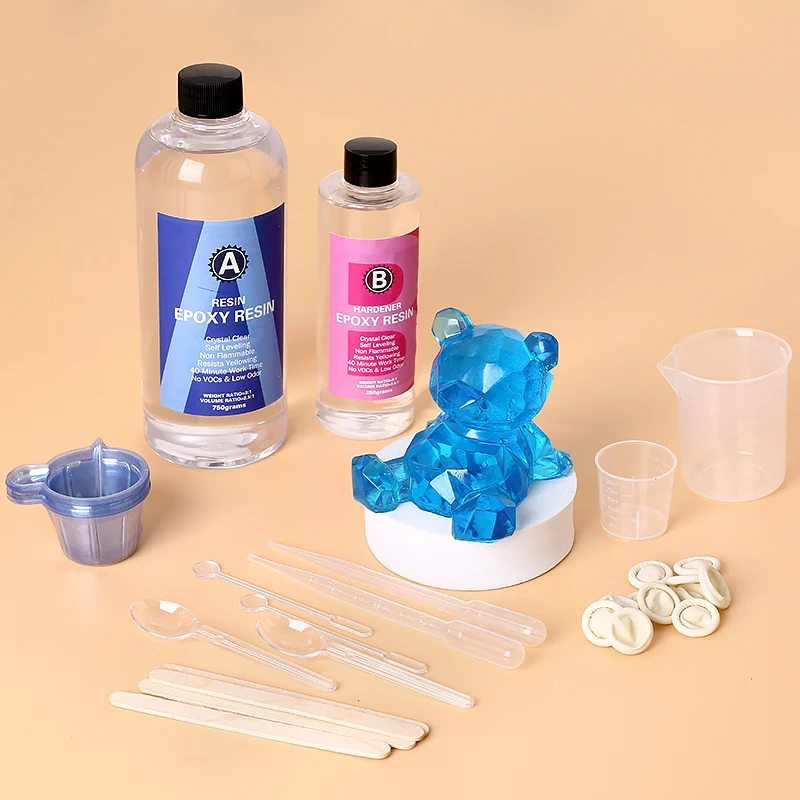 Kit Resin Epoksi Resin AB Penc - Jewelry Making Tutorials ulasan dan harga