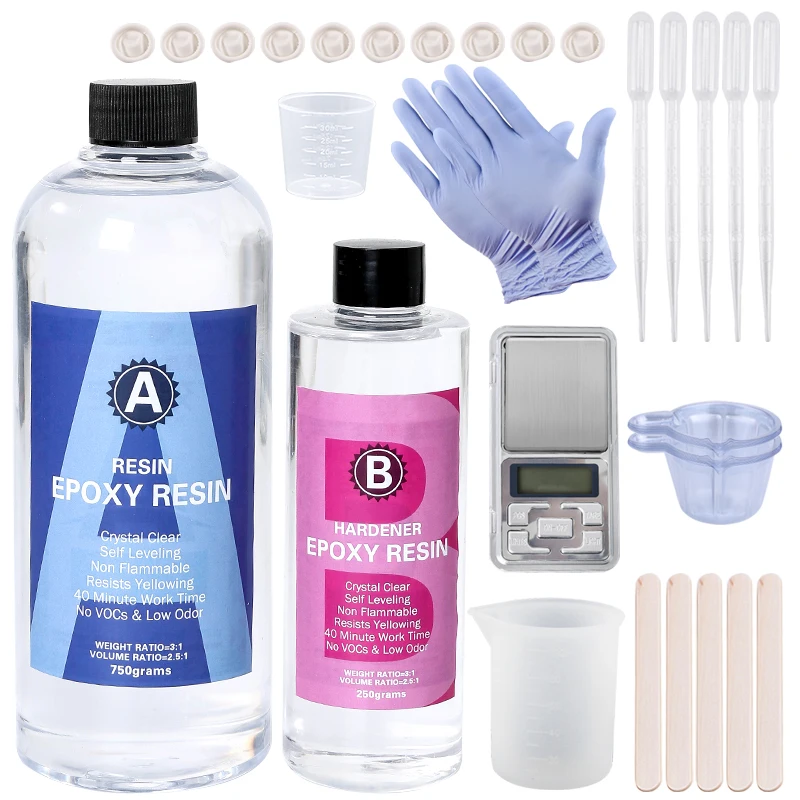 Kit Resin Epoksi Resin AB Penc - Jewelry Making Tutorials ulasan dan harga