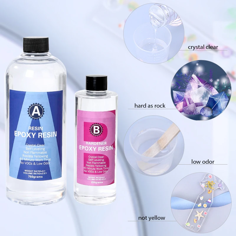 Kit Resin Epoksi Resin AB Penc - Jewelry Making Tutorials ulasan dan harga