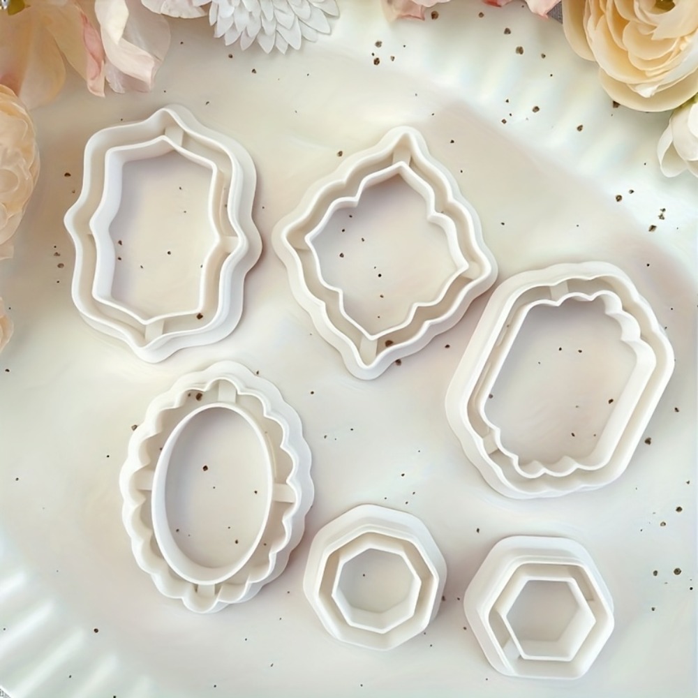 6 buah pemotong tanah liat pol - Jewelry Making Techniques ulasan dan harga