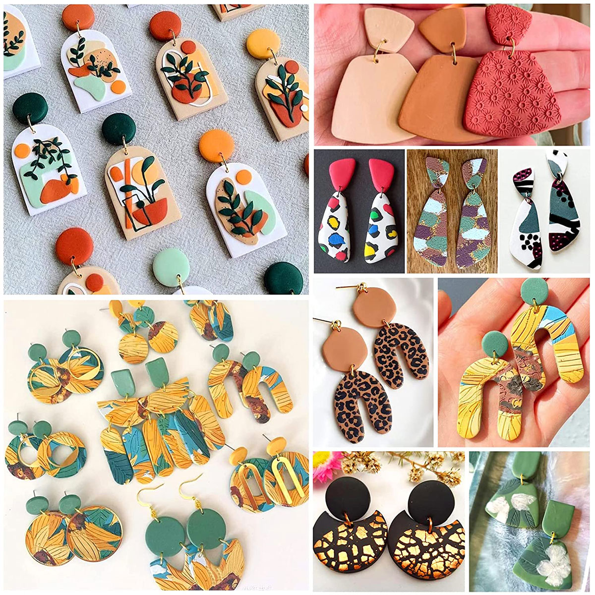 24pcs Peralatan Pemotong Tanah - Jewelry Making Techniques ulasan dan harga