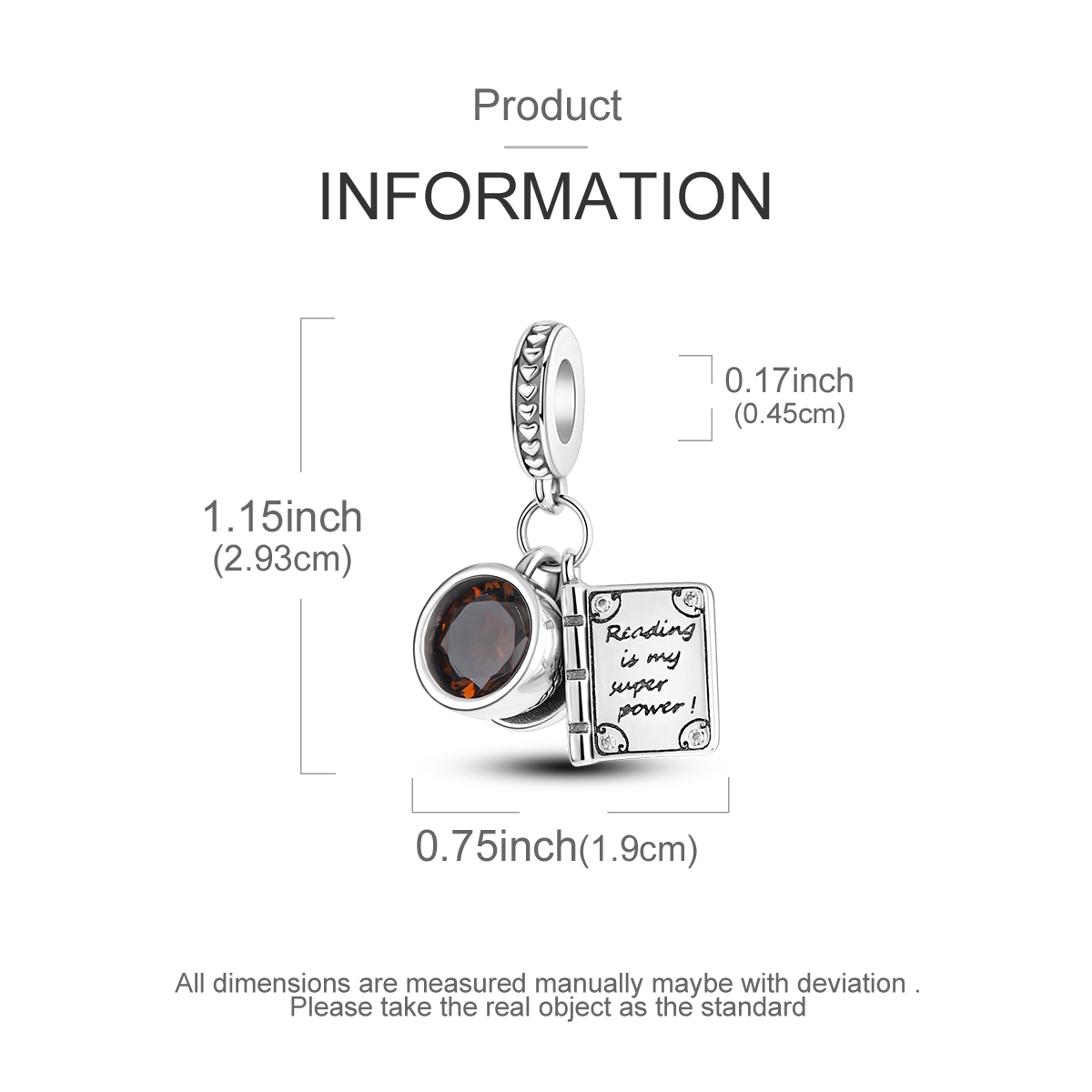 Liontin Cangkir Kopi Buku Pera - Jewelry Making Journal ulasan dan harga