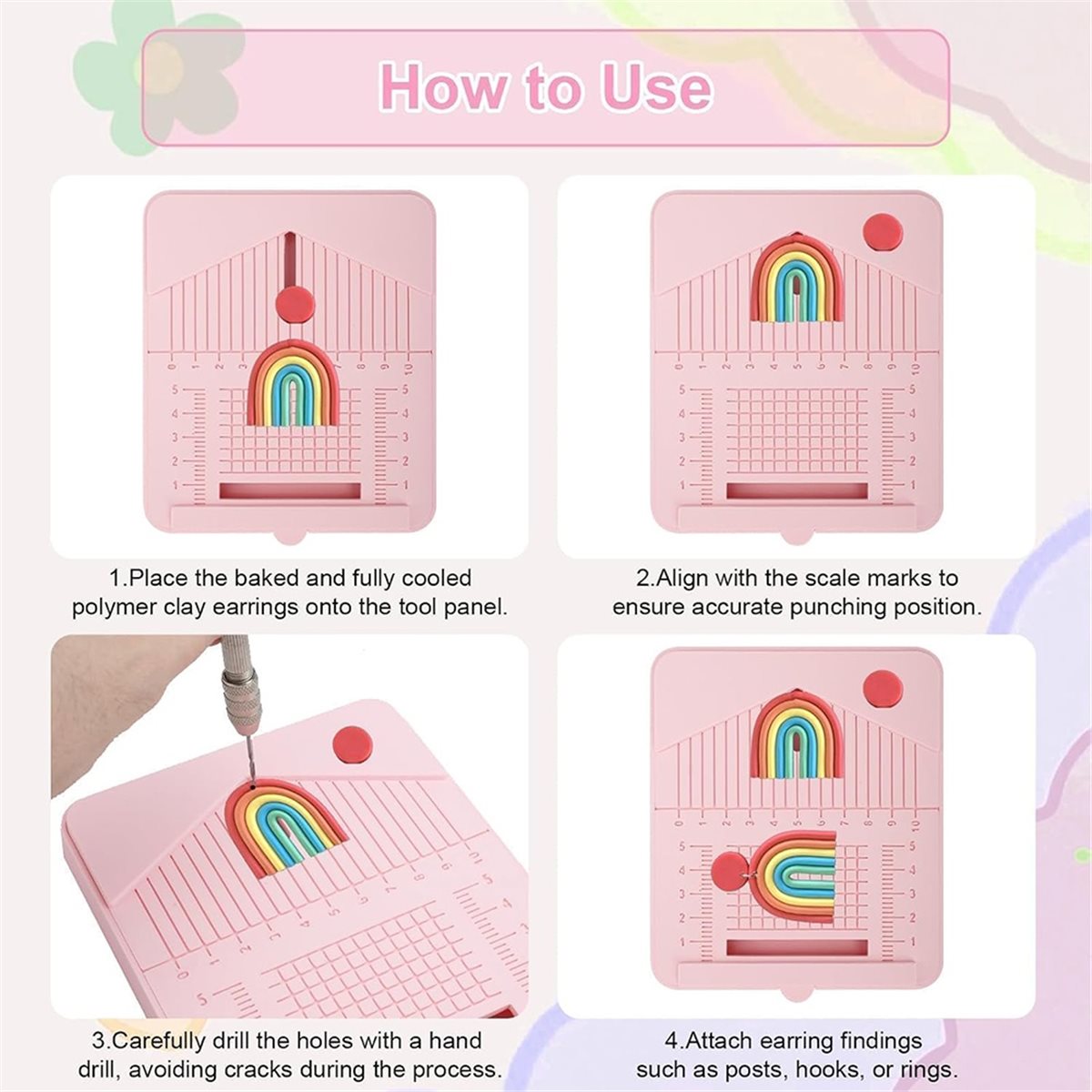 12 Buah Alat Pemandu Bor Antin - Jewelry Making Guide ulasan dan harga