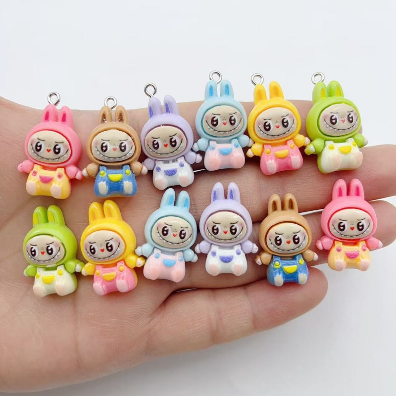10Pcs Gantungan Resin Rumah St - Jewelry Making Jewelry ulasan dan harga
