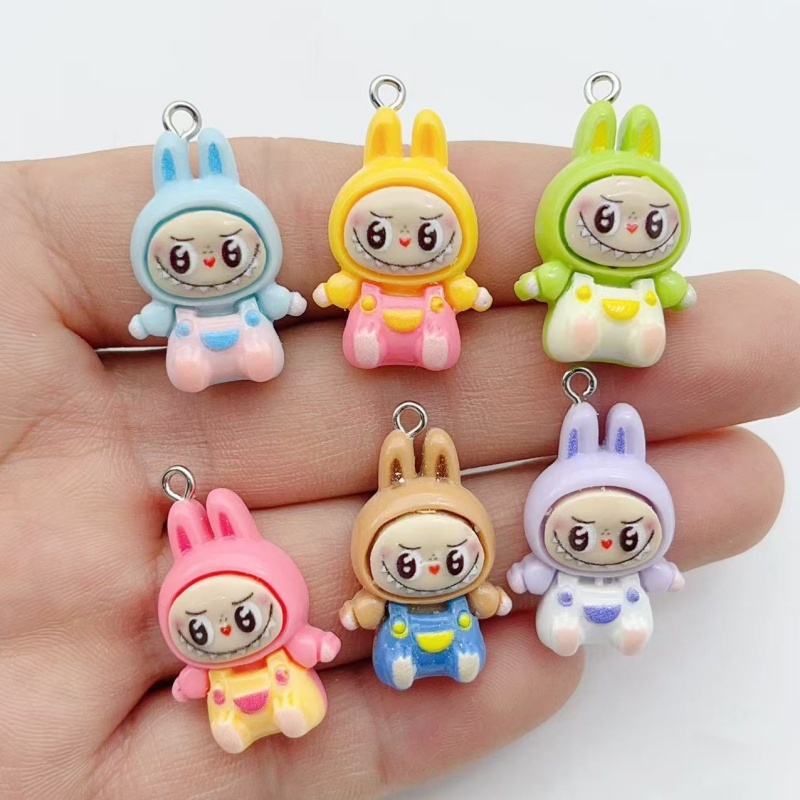 10Pcs Gantungan Resin Rumah St - Jewelry Making Jewelry ulasan dan harga