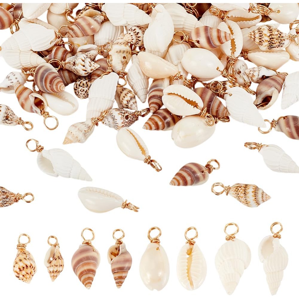 100 Buah 4 Gaya Liontin Jimat  - Jewelry Making Tutorials ulasan dan harga
