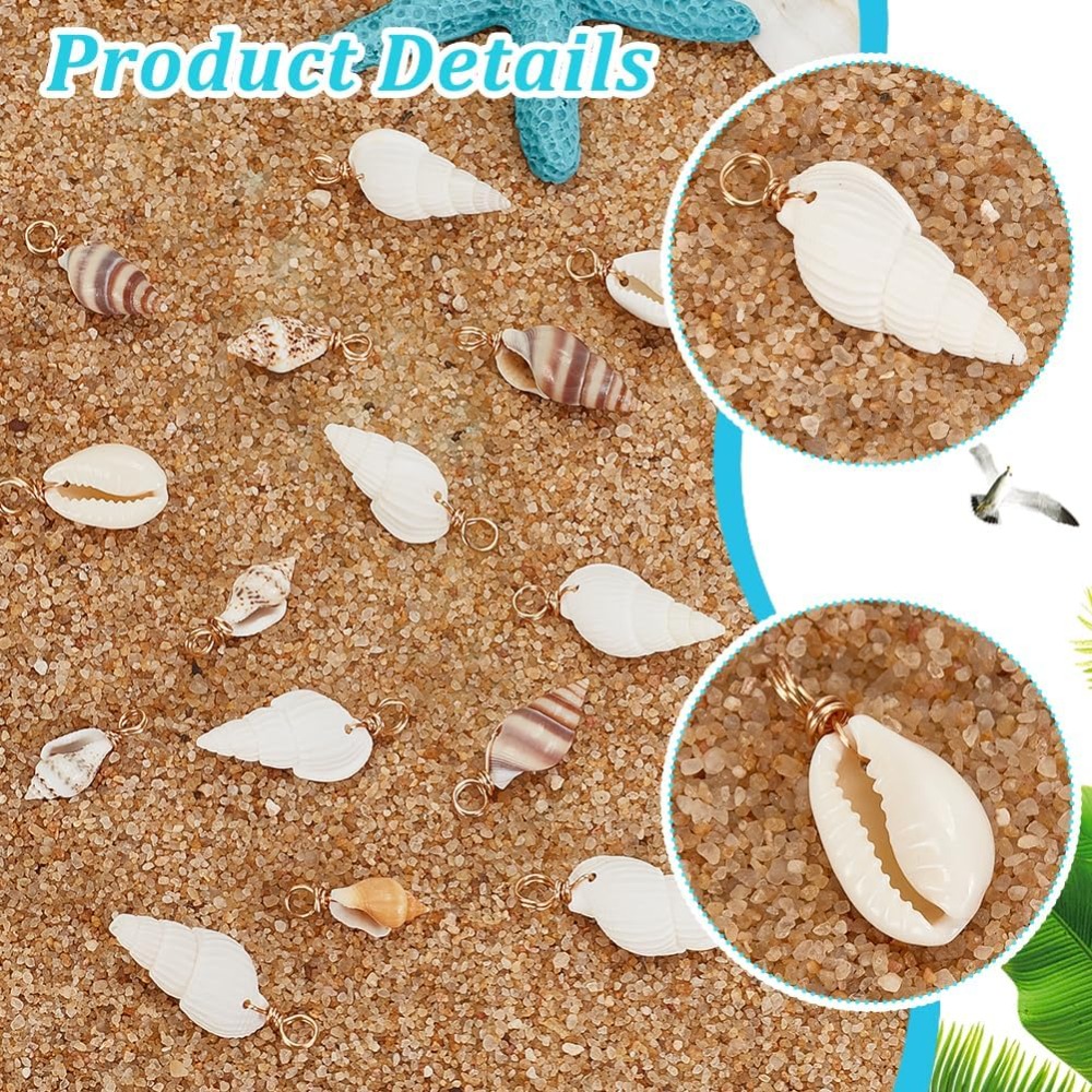 100 Buah 4 Gaya Liontin Jimat  - Jewelry Making Tutorials ulasan dan harga
