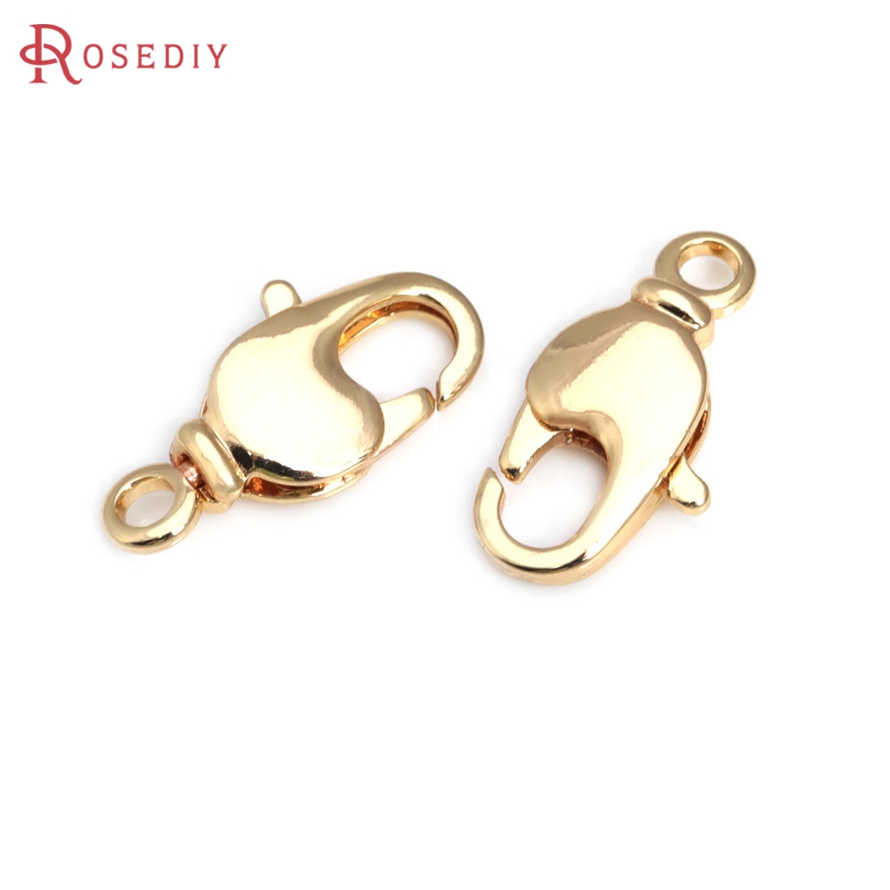 Klip Lobster Emas 18K Warna Ku - Jewelry Making Metal Supplies ulasan dan harga