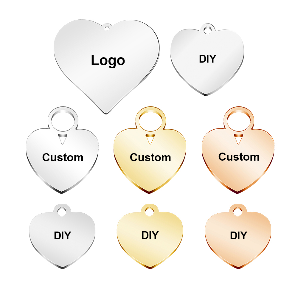 20 Buah/Lot Logo Kustom Baja T - Making Custom Jewelry ulasan dan harga