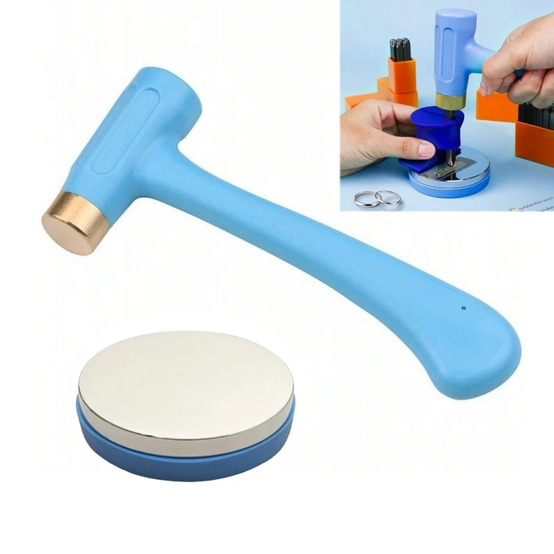 Kit stempel kulit logam, alat  - Jewelry Making Hammer ulasan dan harga