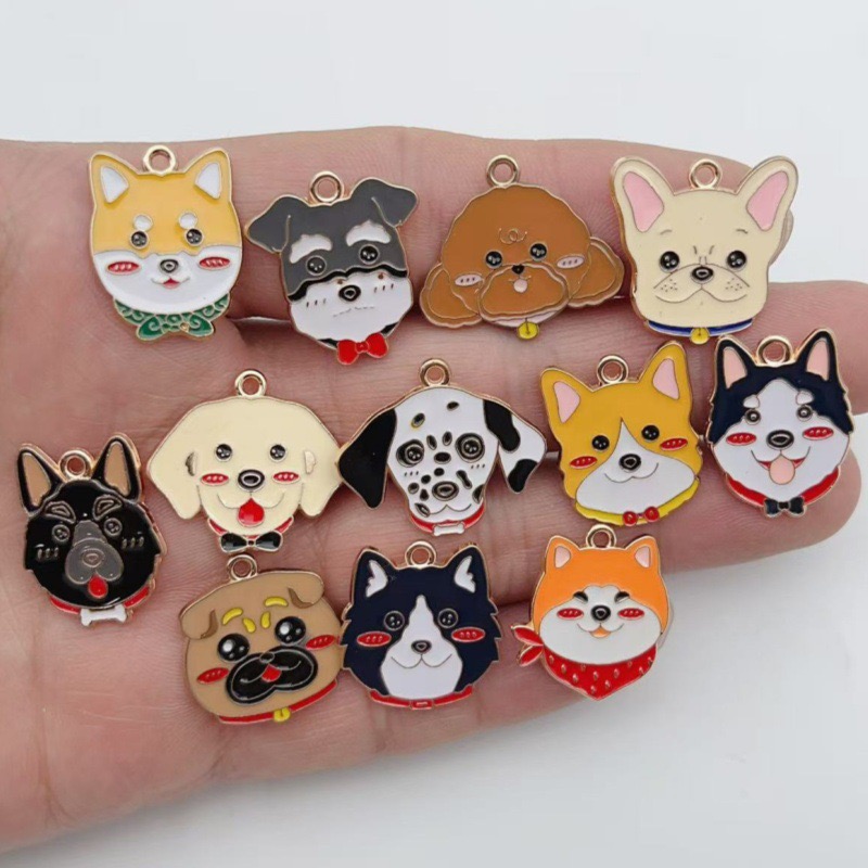 12 buah liontin tetesan minyak - Jewelry Making Jewelry ulasan dan harga