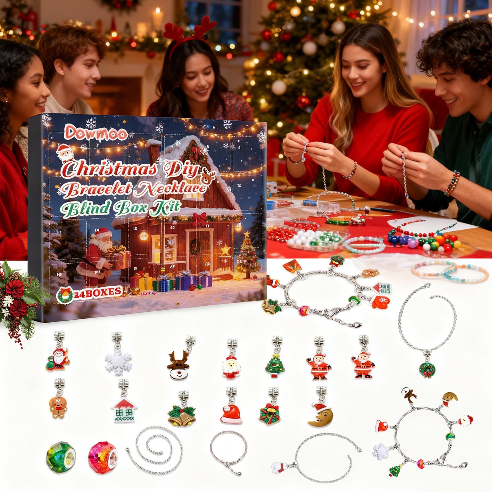 Kalender Advent Natal Gelang 2 - Jewelry Making Advent Calendar ulasan dan harga