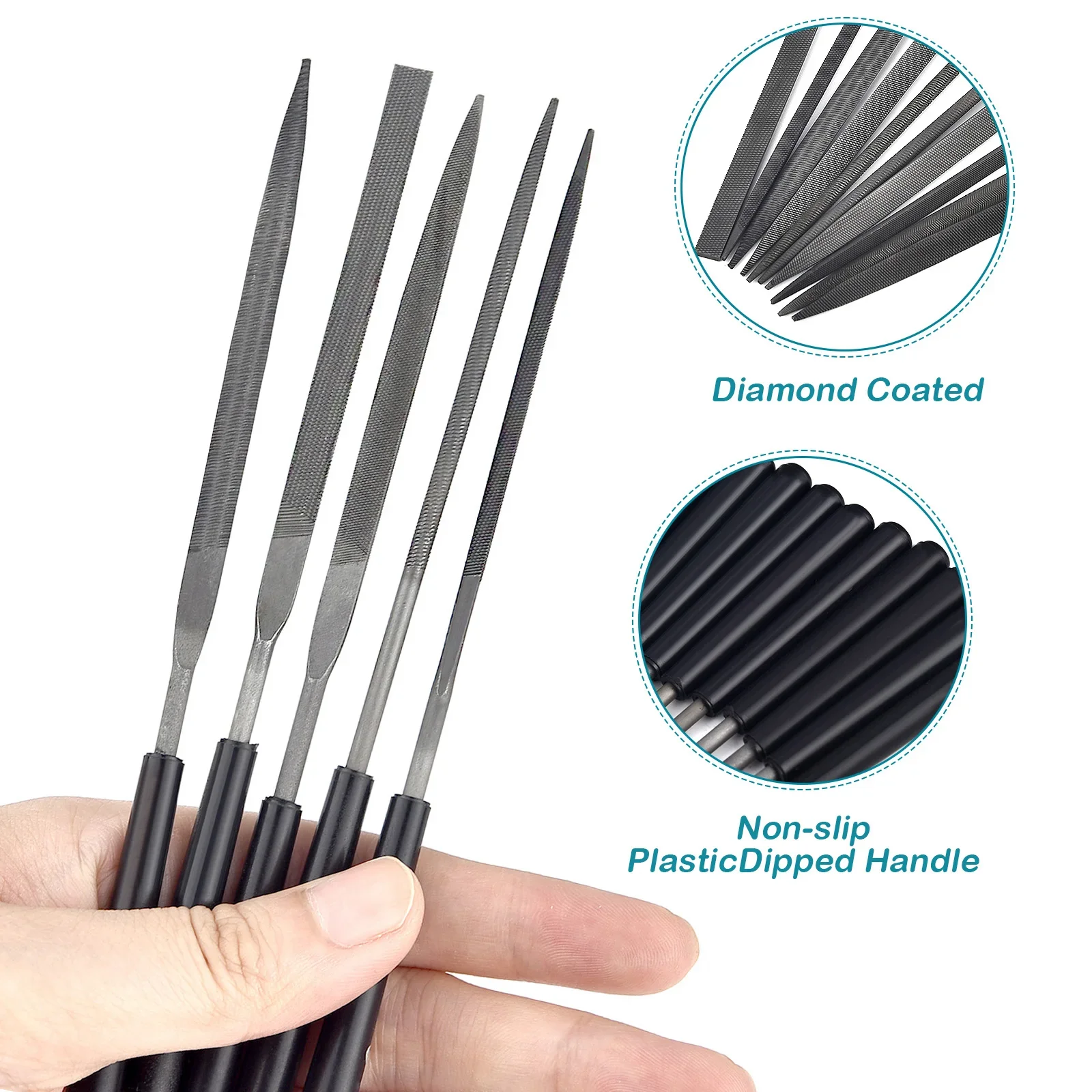 Set Kikir Jarum 3/5/10 pcs, Ki - Jewelry Making Hammer ulasan dan harga