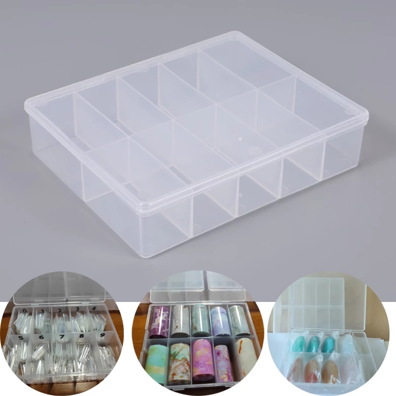 10 Grid Kotak Penyimpanan Beni - Jewelry Making Organizer Box ulasan dan harga