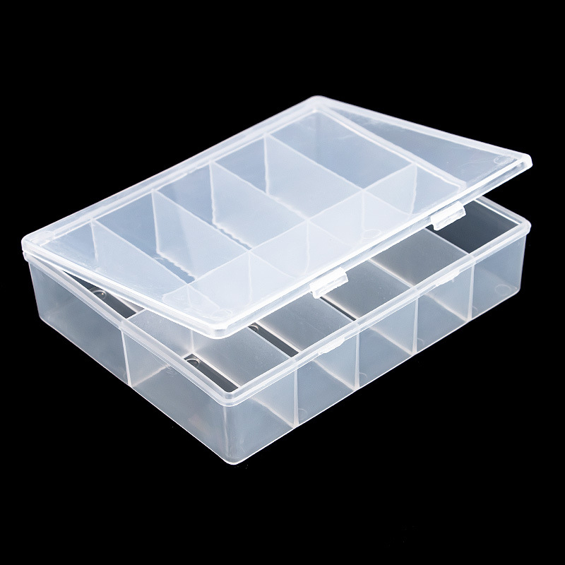 10 Grid Kotak Penyimpanan Beni - Jewelry Making Organizer Box ulasan dan harga