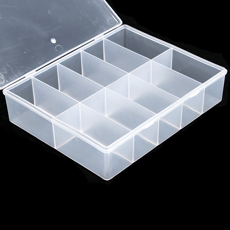 10 Grid Kotak Penyimpanan Beni - Jewelry Making Organizer Box ulasan dan harga