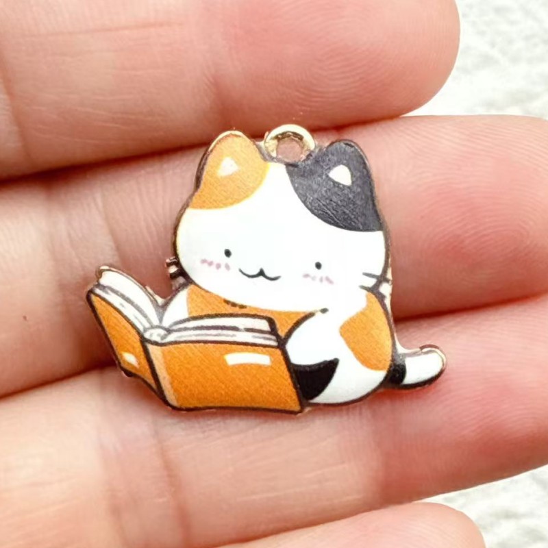 10 pcs Gantungan Kunci Enamel  - Jewelry Making Books ulasan dan harga