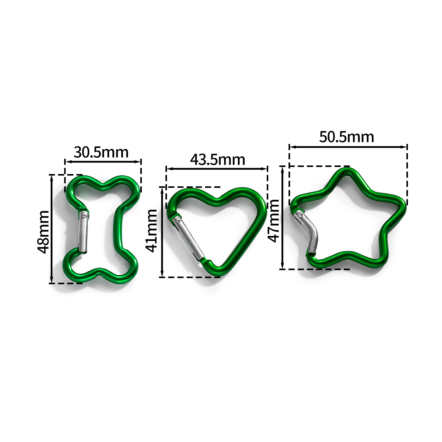 1pcs/Lot Klip Karabiner Mini A - Jewelry Making Techniques ulasan dan harga